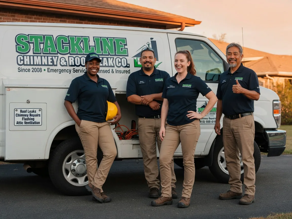 Chimney flashing repair company in Ellsworth, MI